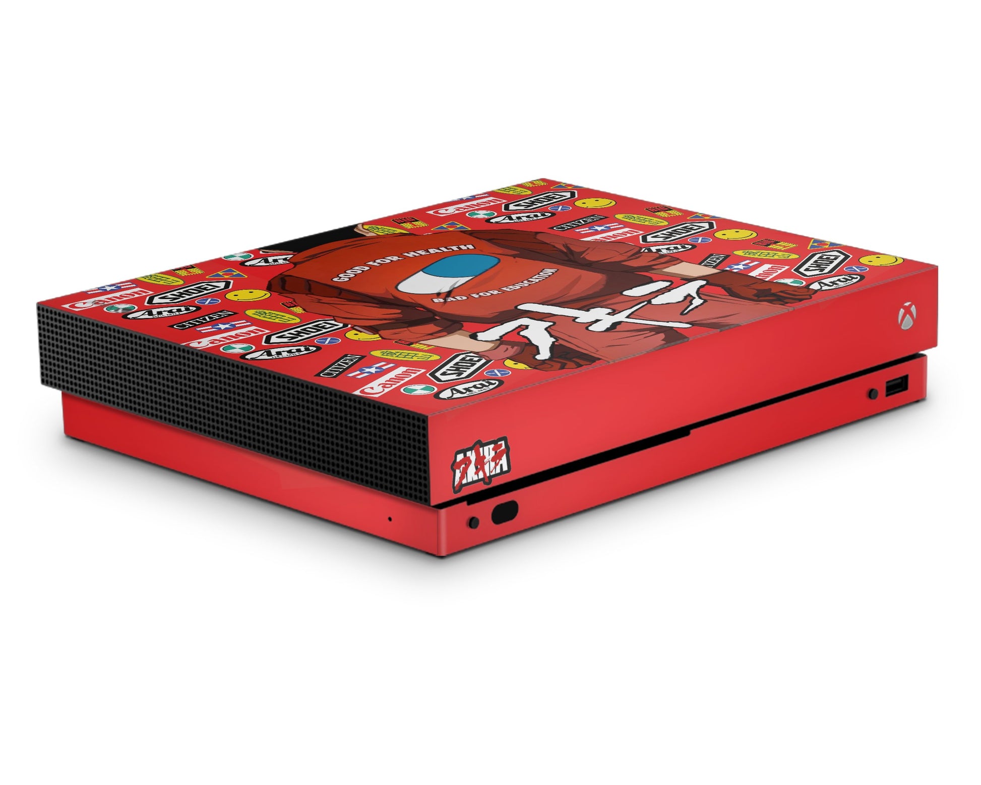 Anime Town Creations Xbox One Akira Classic Biker Xbox One S Skins - Anime Akira Xbox One Skin