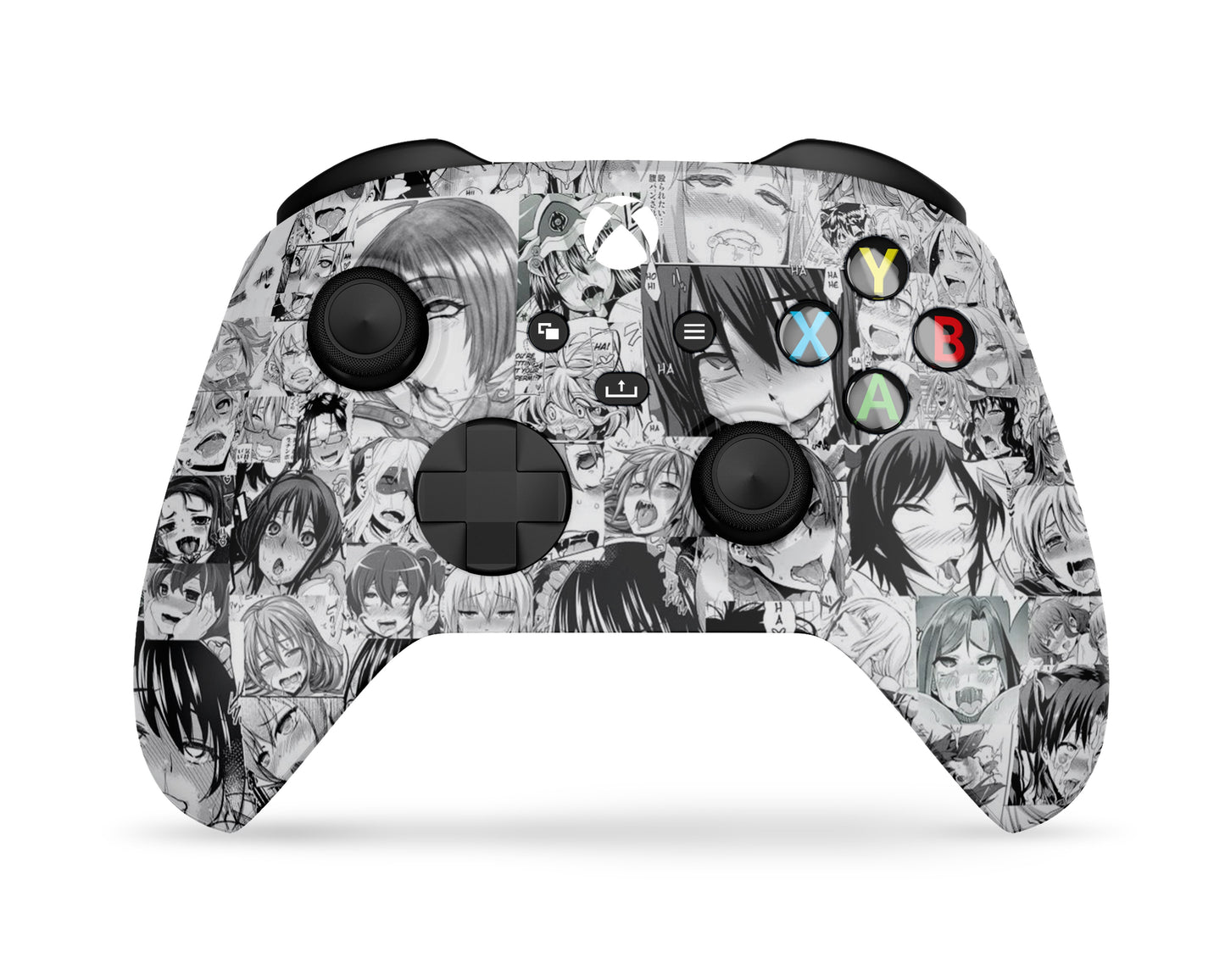 Anime Town Creations Xbox Series X & S Controller Ahegao MangaSkins - Anime Ahegao Skin