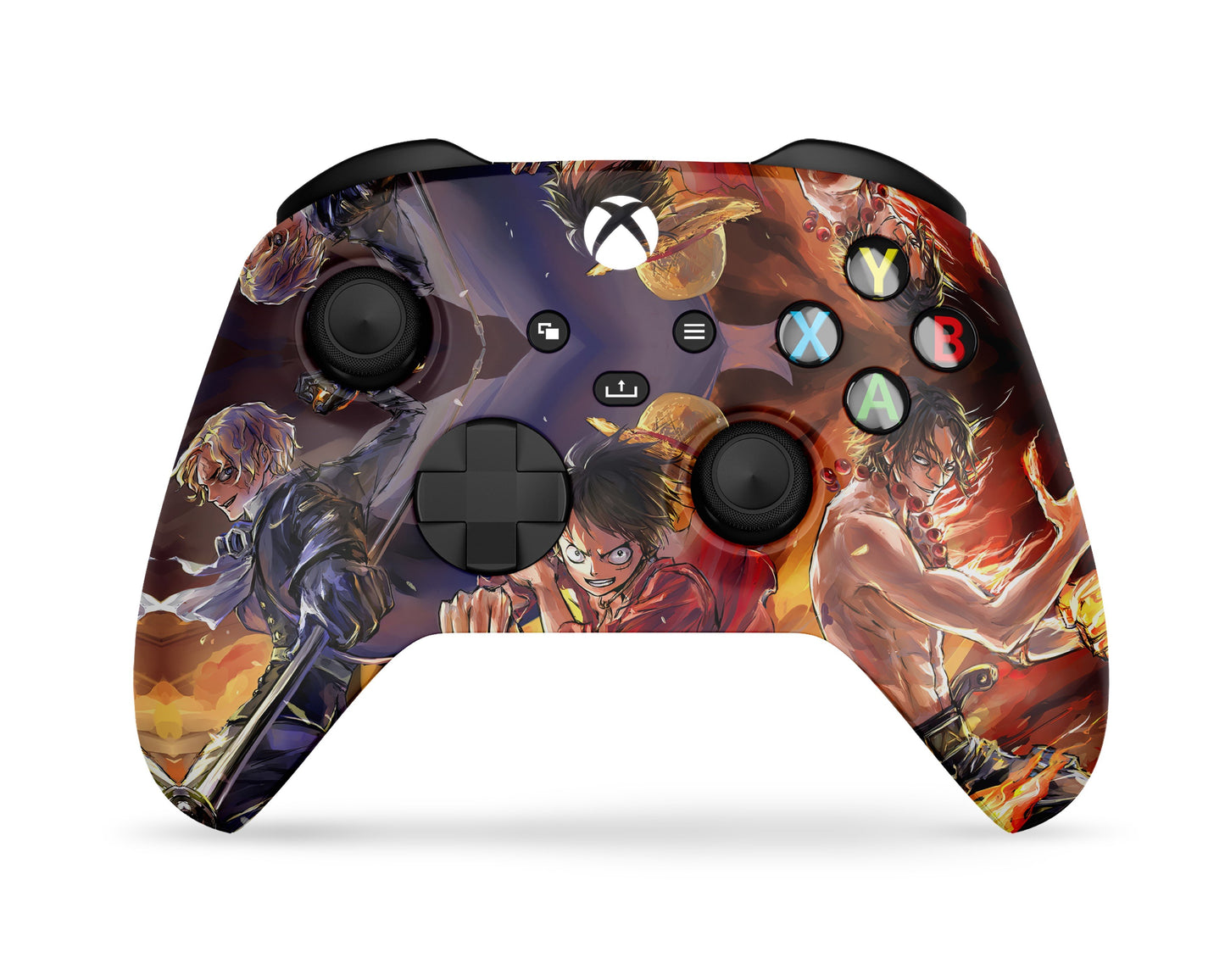Xbox Xbox Series X One Piece Luffy Gomu Gomu Xbox Series X Skins - Anime One Piece & S Skin
