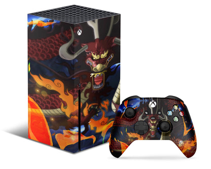 Xbox Xbox Series X Once Piece Kaido Dragon Xbox Series X Skins - Anime One Piece & S Skin