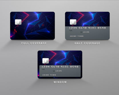 AnimeTown Credit Card Attack on Titan Survey Corps Green Minimalistic Window Skins - Anime Attack on Titan Skin